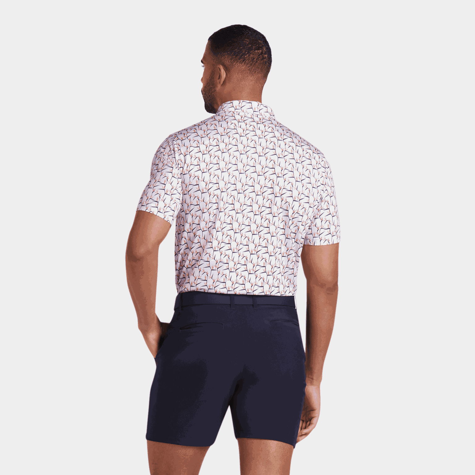 MATTR Paradise Polo, miesten golfpaita - full image 2