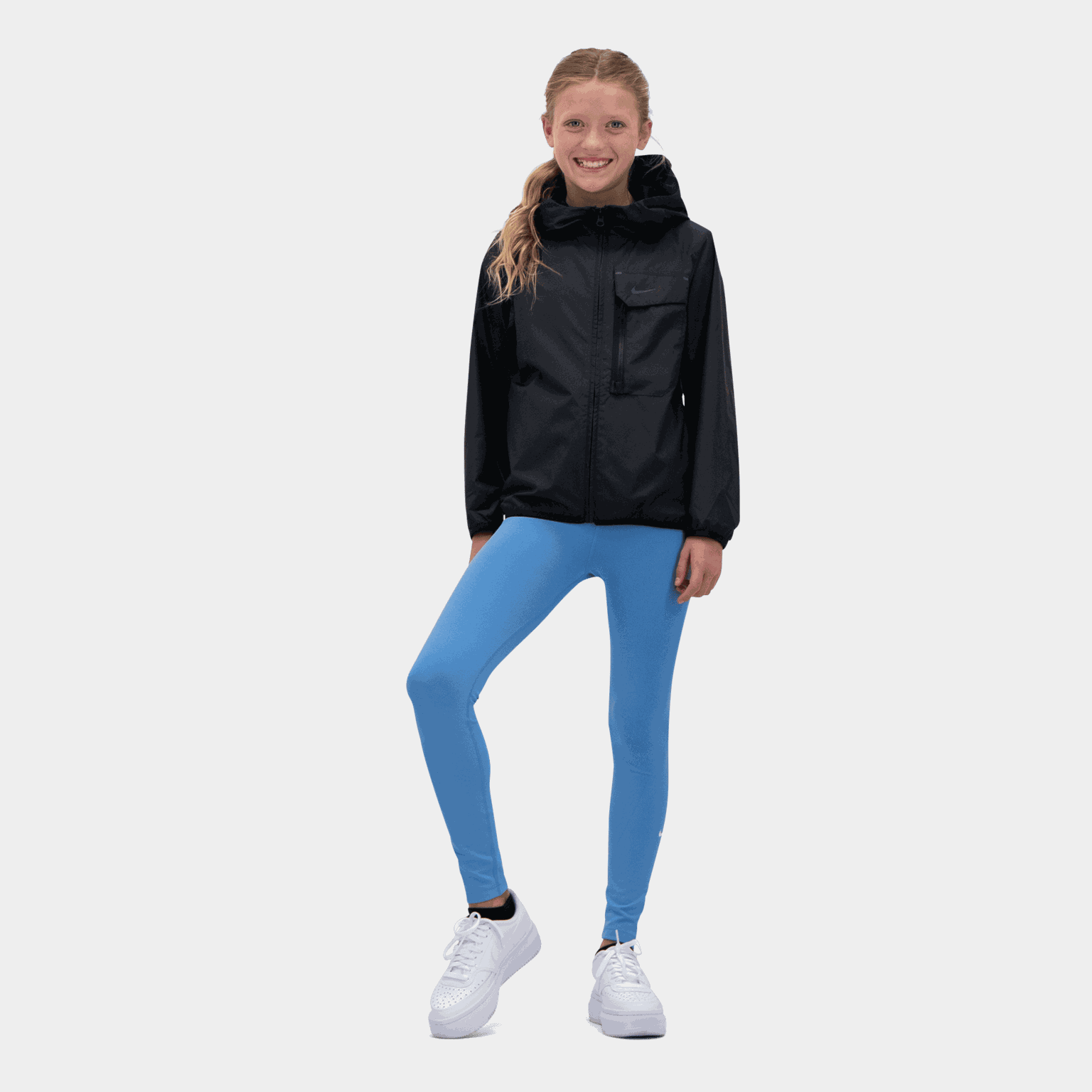 One Big Kids' (Girls') Dri-FIT, nuorten treenitrikoot - full image 4