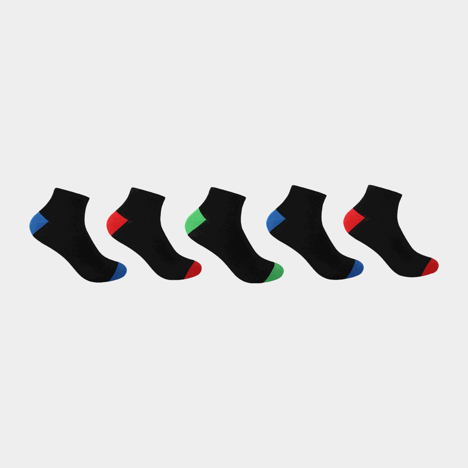 5Pk Trainer Socks, miesten treenisukat - full image 1