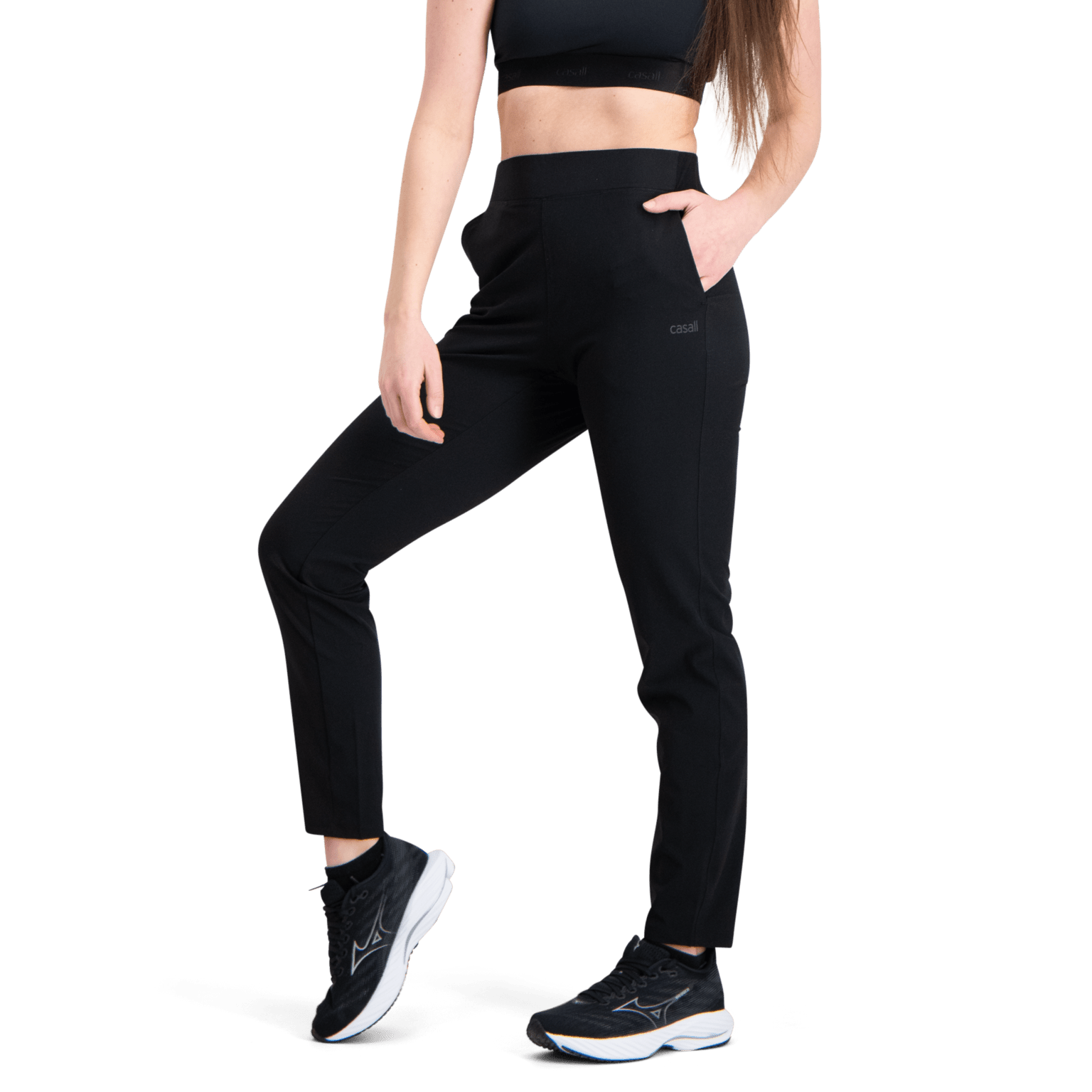 Casall Slim Woven Pants, женские тренировочные брюки