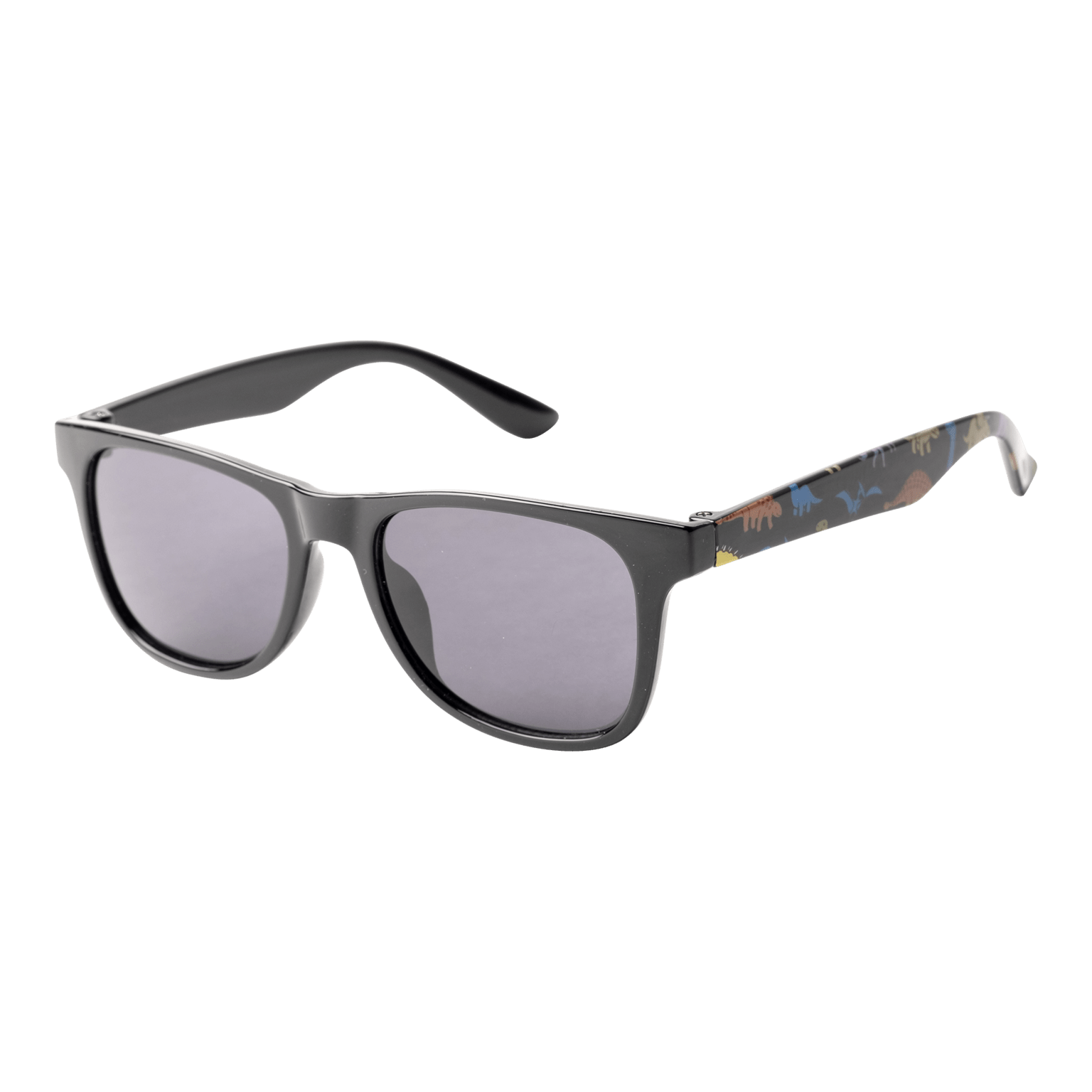 Waye Sunglasses 003 Black Dino/Smoke, детские солнцезащитные очки