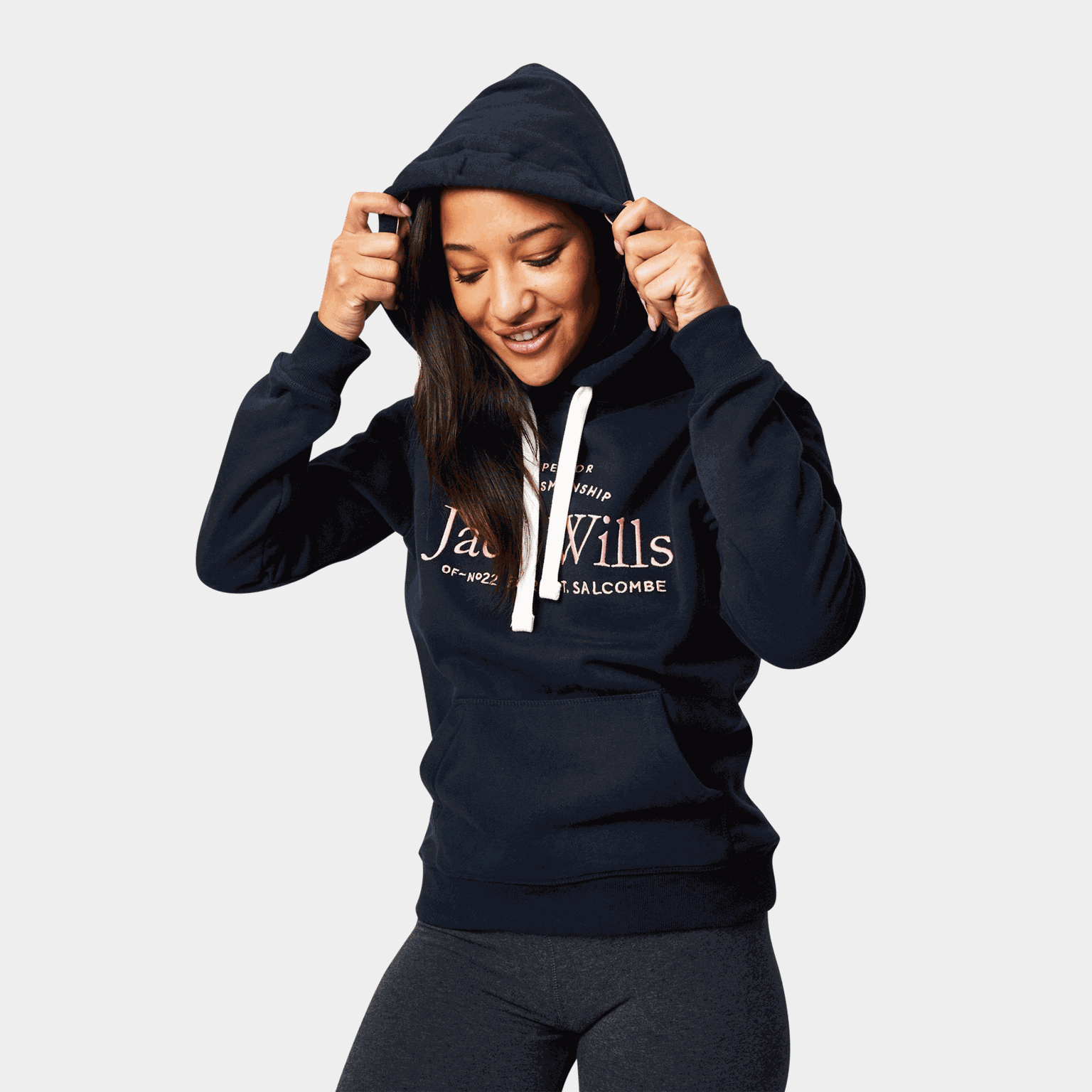 Hunston Graphic Logo Hoodie, naisten huppari - full image 3
