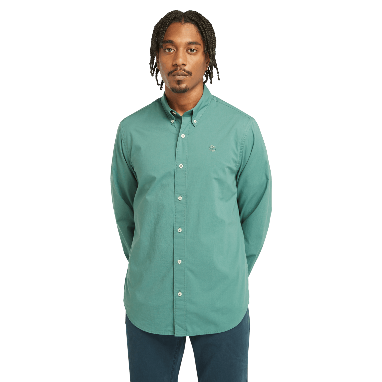 Рубашка Timberland Stretch Pop с длинными рукавами