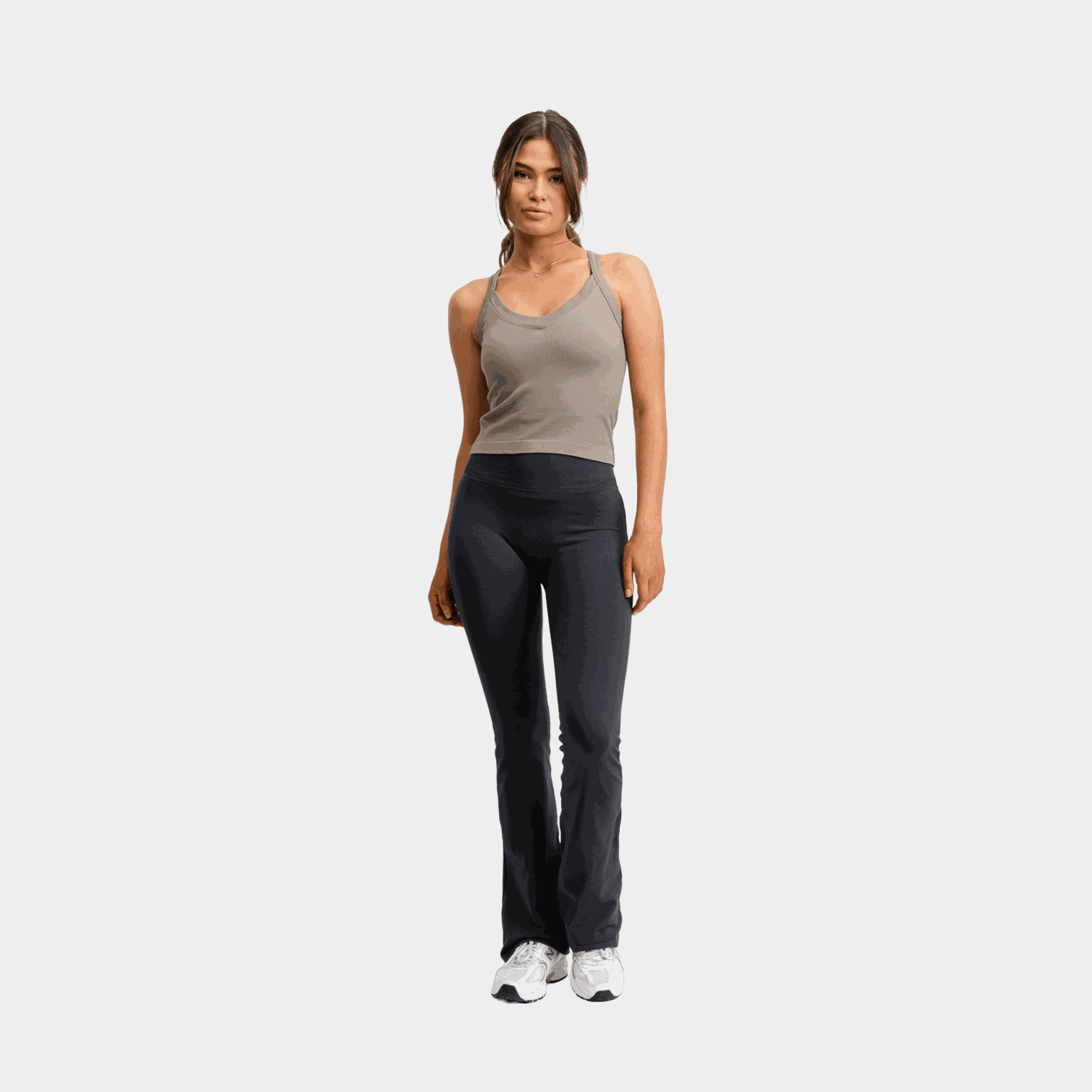 Ribbed sports tank top, naisten treenitoppi - full image 3