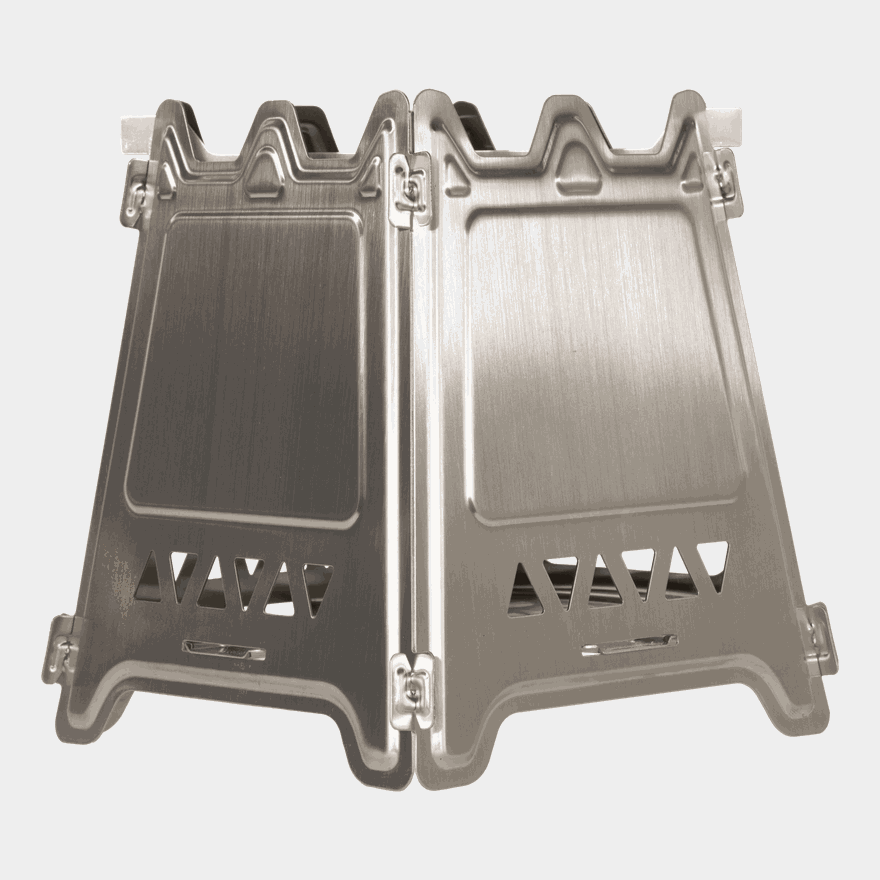 Stainless Steel Wood Stove, risukeitin - full image 3