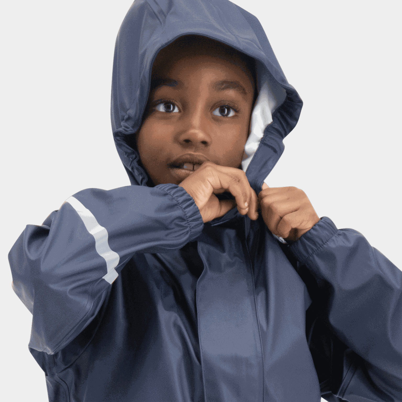 Kattegat Rain Jacket, lasten sadetakki - full image 3