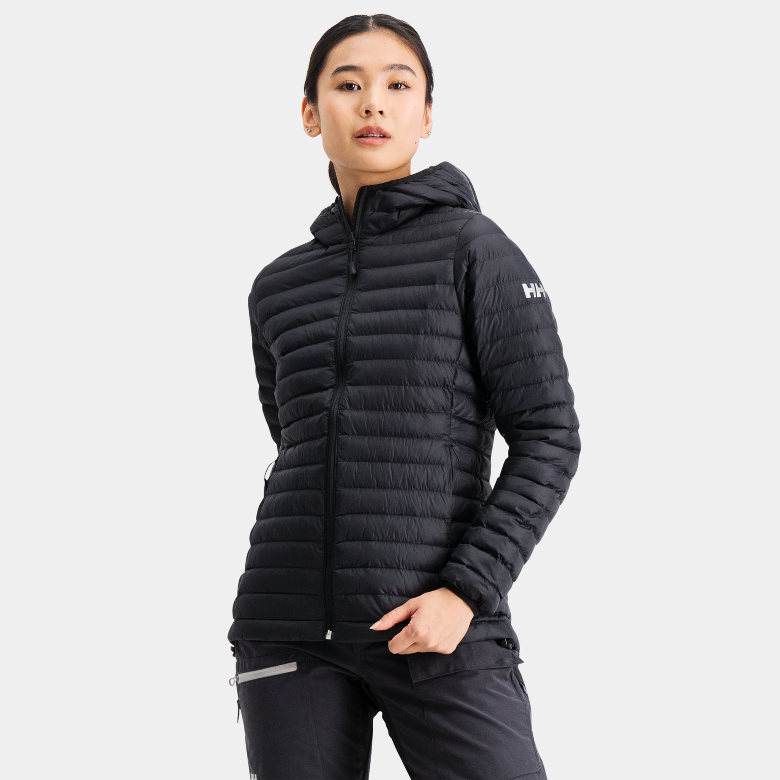 Sirdal Hooded Insulator Jacket, naisten eristävä takki - full image 1