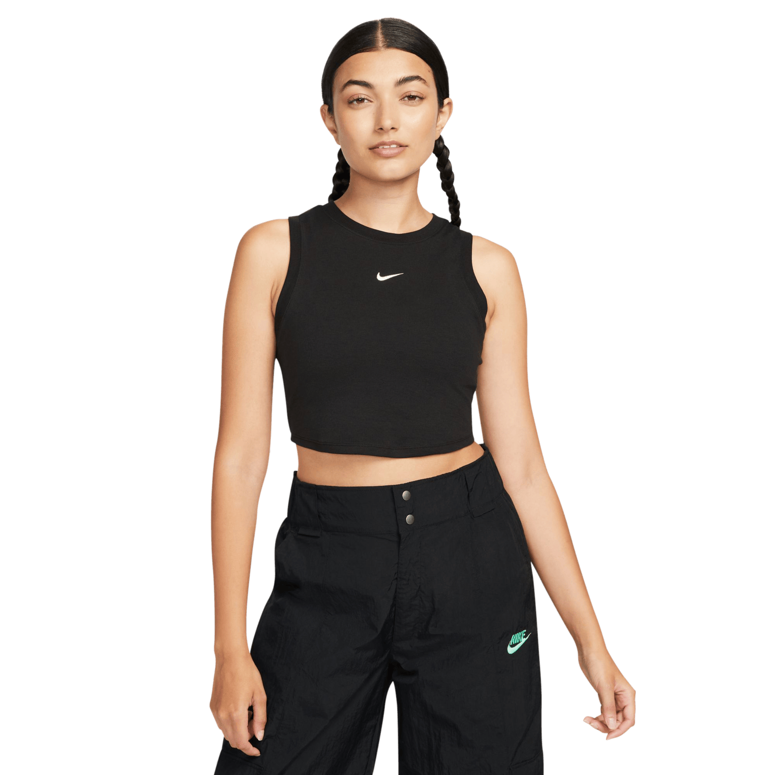 Женский топ Nike Nsw Essntl Rib Crp Tank