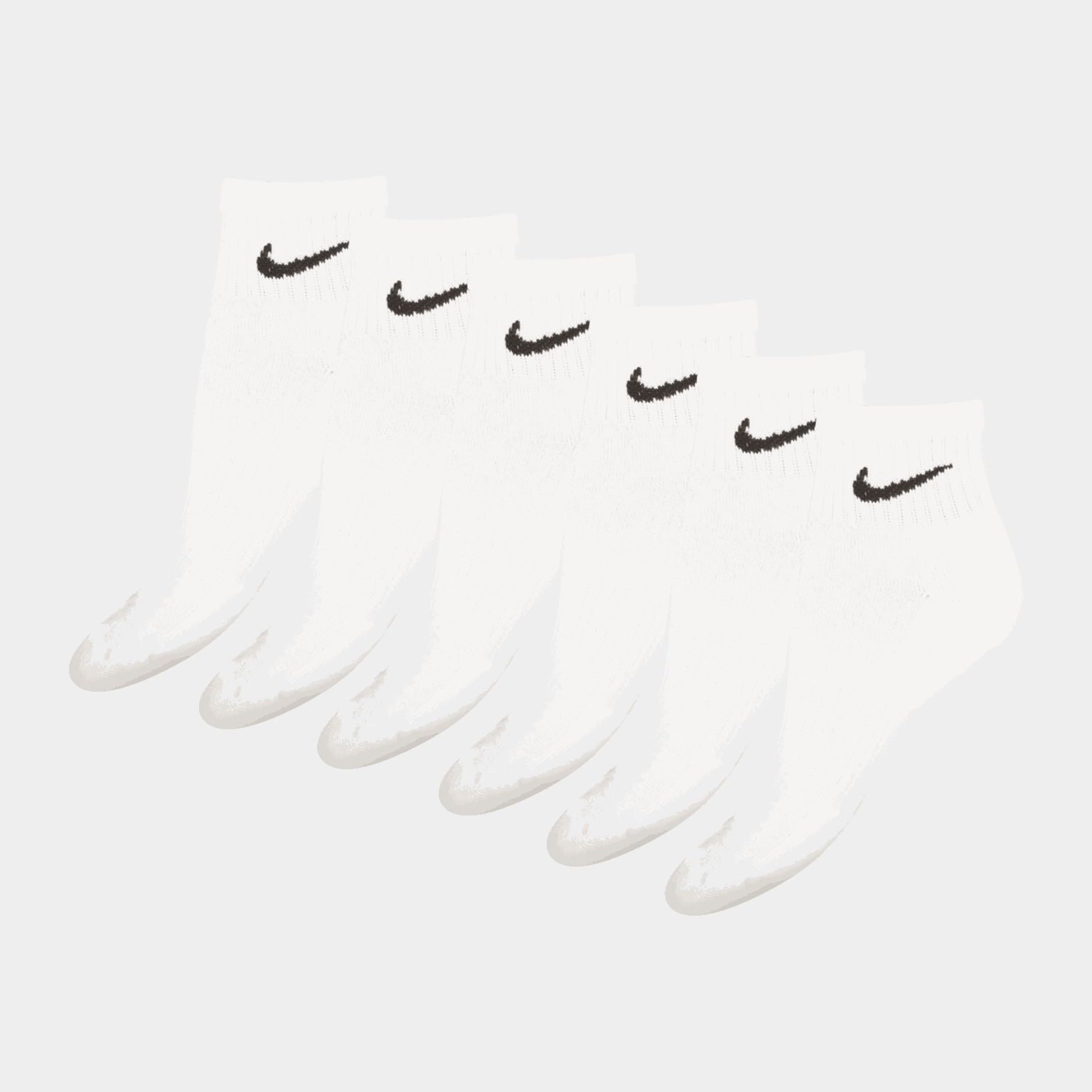 6PK Everyday Cushioned Training Socks, treenisukat - full image 1