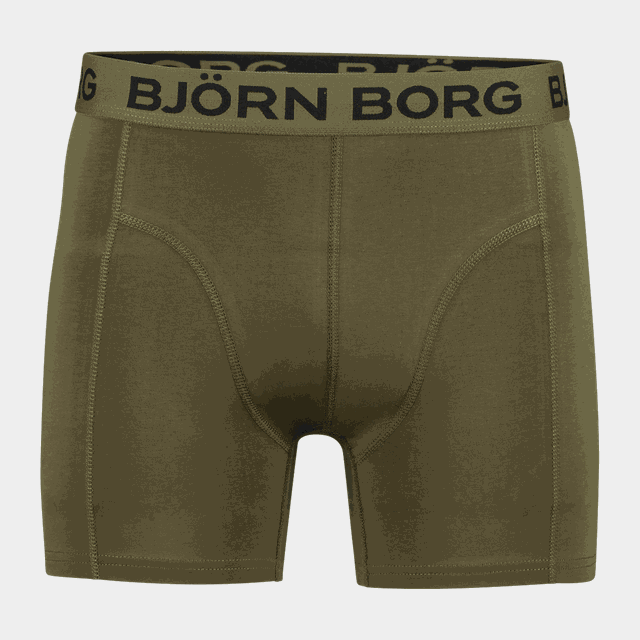 COTTON STRETCH BOXER 1p, bokserit - Bokserit - Vihreä | XXL