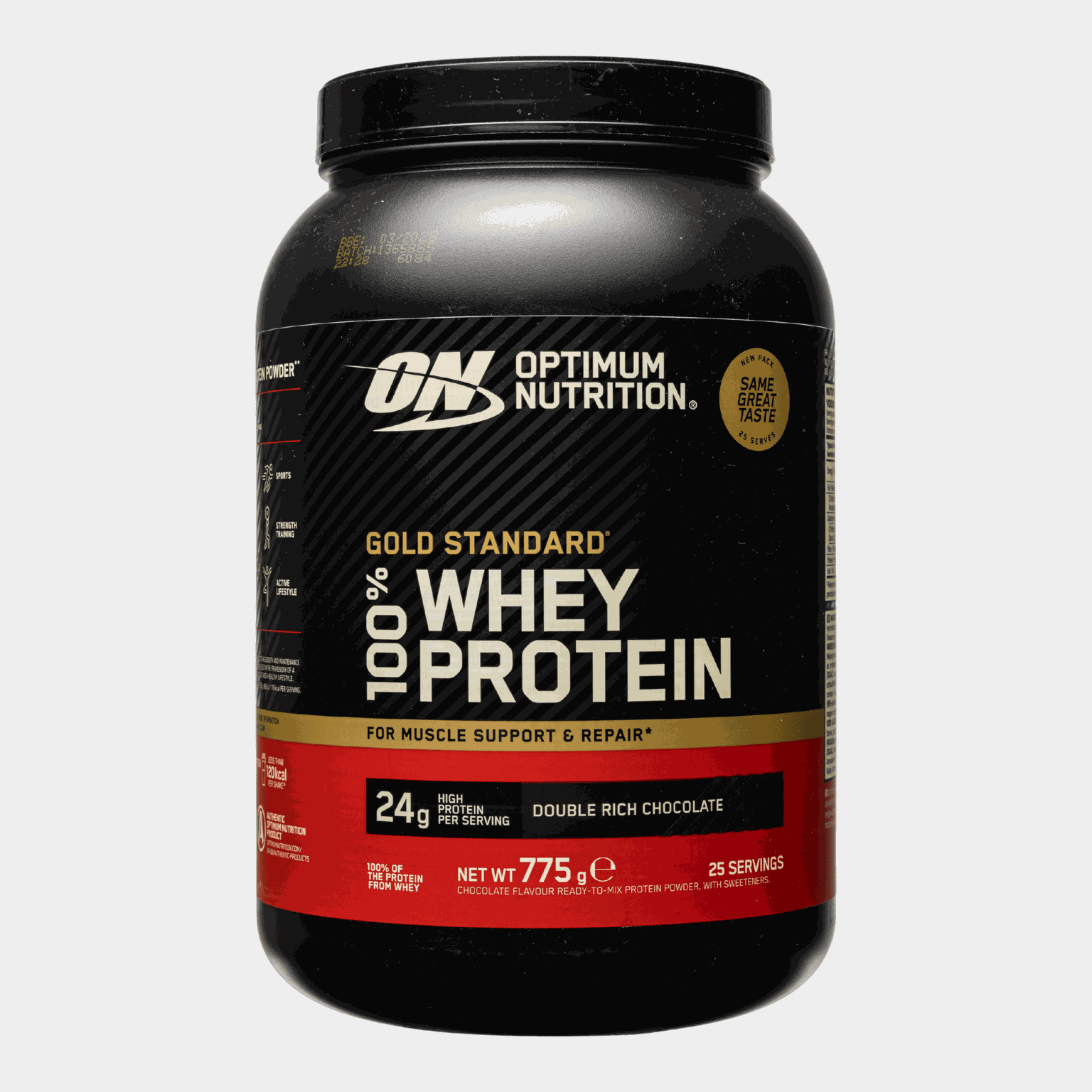 Gold Standard 100% Double Rich Chocolate 775g, proteiinijauhe - full image 1
