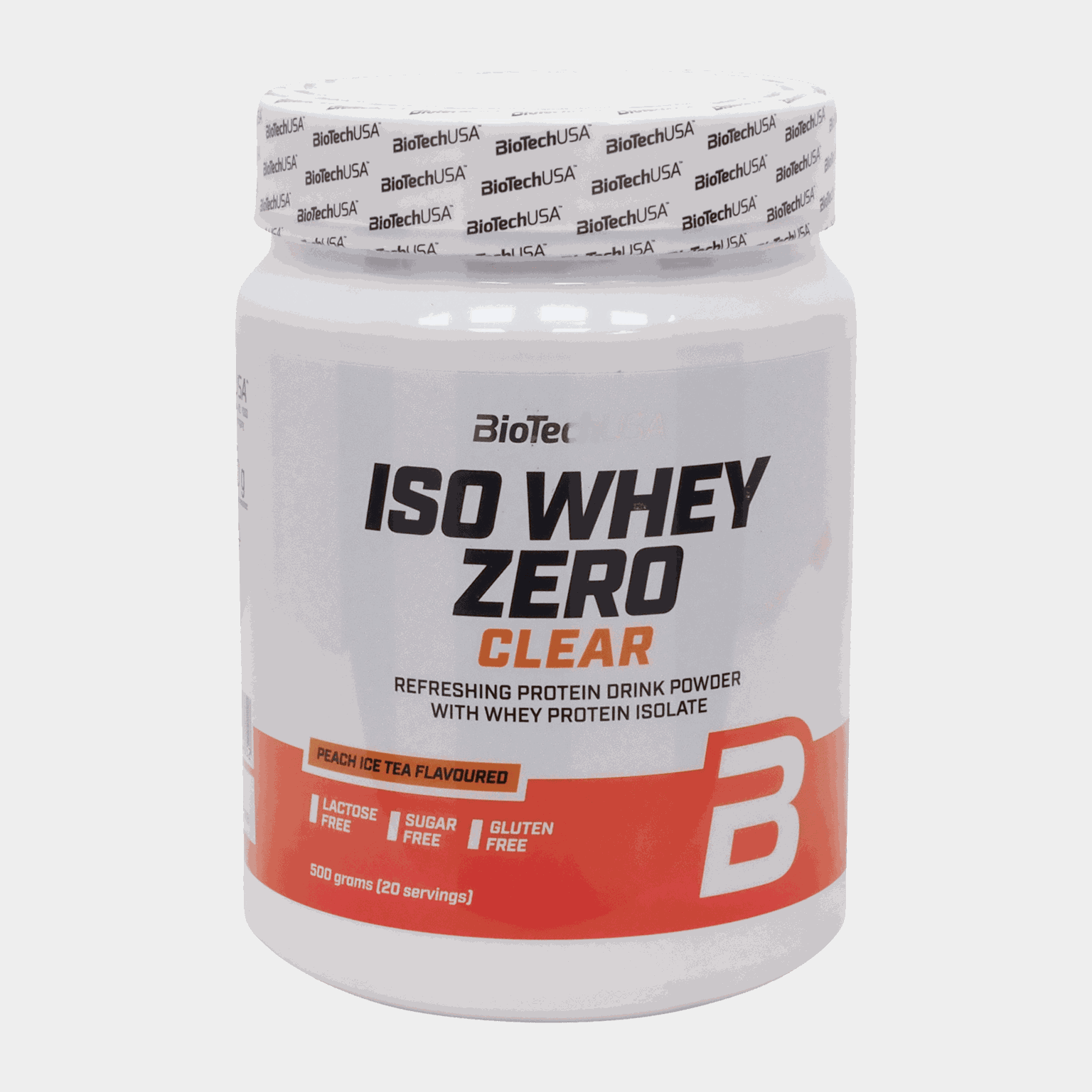 Iso Whey Zero Clear Ice tea-peach 500g, proteiinijauhe - full image 1
