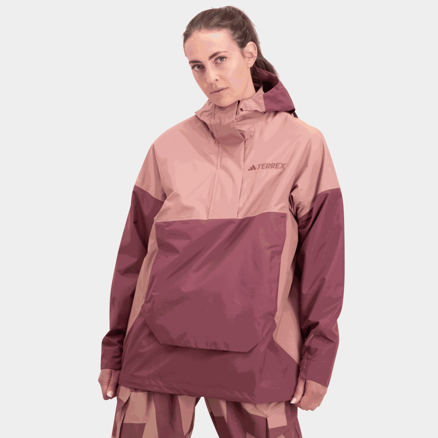 Terrex Xploric 2.5L Climaproof Anorak, naisten anorakki - full image 1