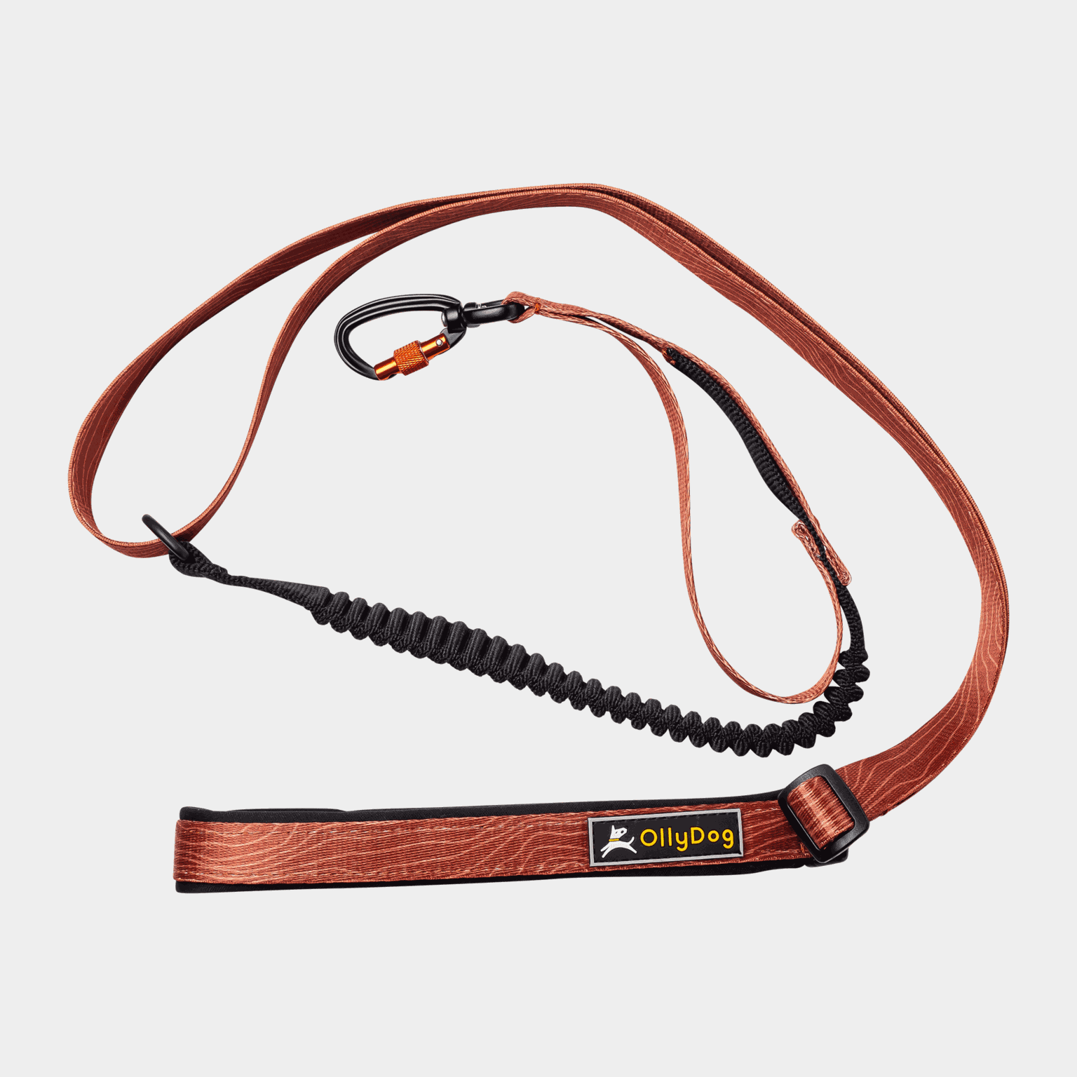 Flagstaff Adjustable Spring Leash - Hihnat Ja Valjaat - Harmaa | XXL