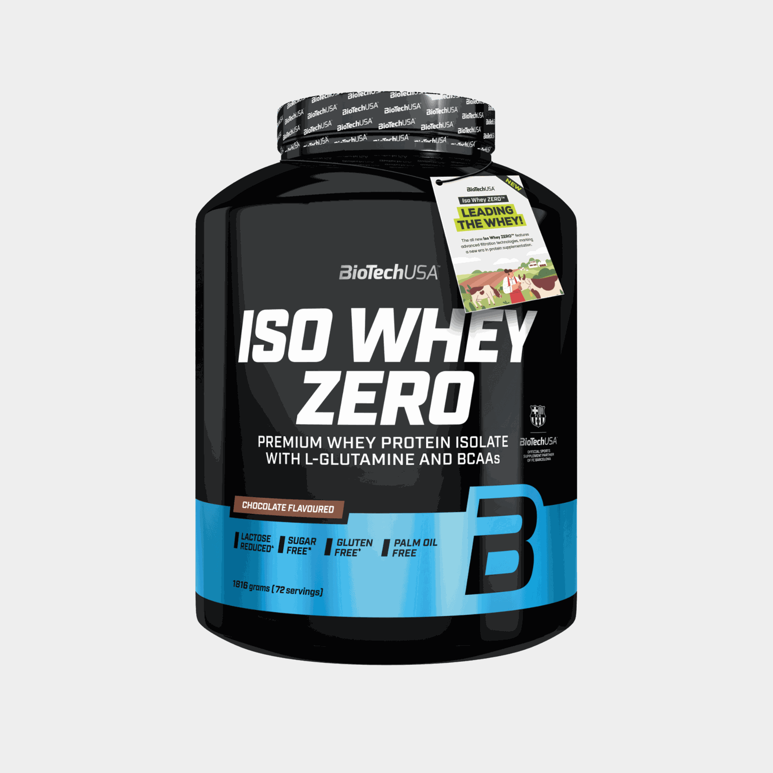 Iso Whey Zero 1 816 g Chocolate, proteiinijauhe - full image 1