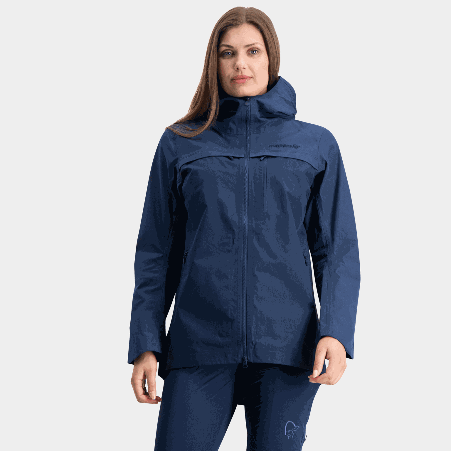 Femund Cotton Jacket, naisten vaellustakki - full image 1