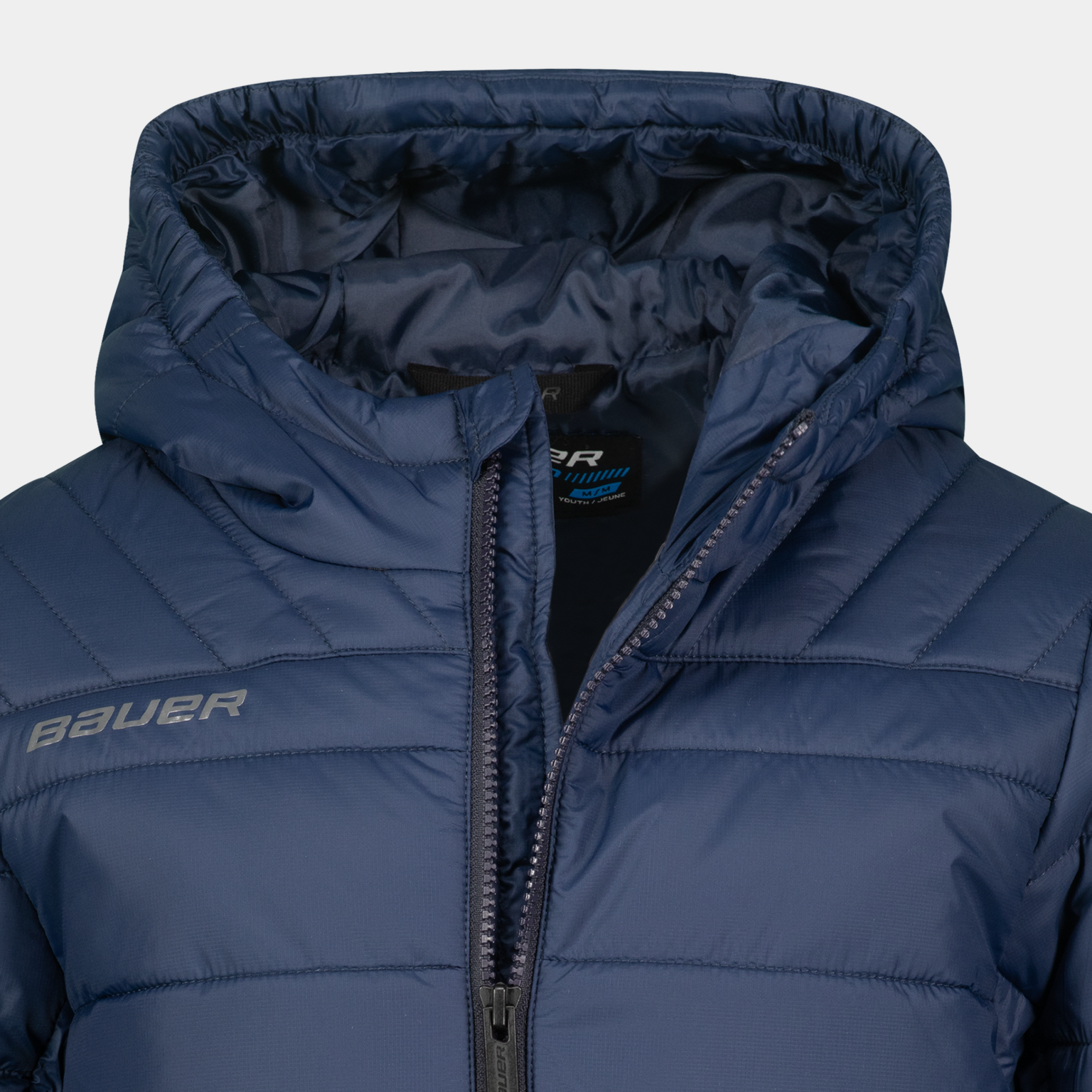 SUPREME HOODED PUFFER JKT - YTH 23/24, nuorten takki - full image 4