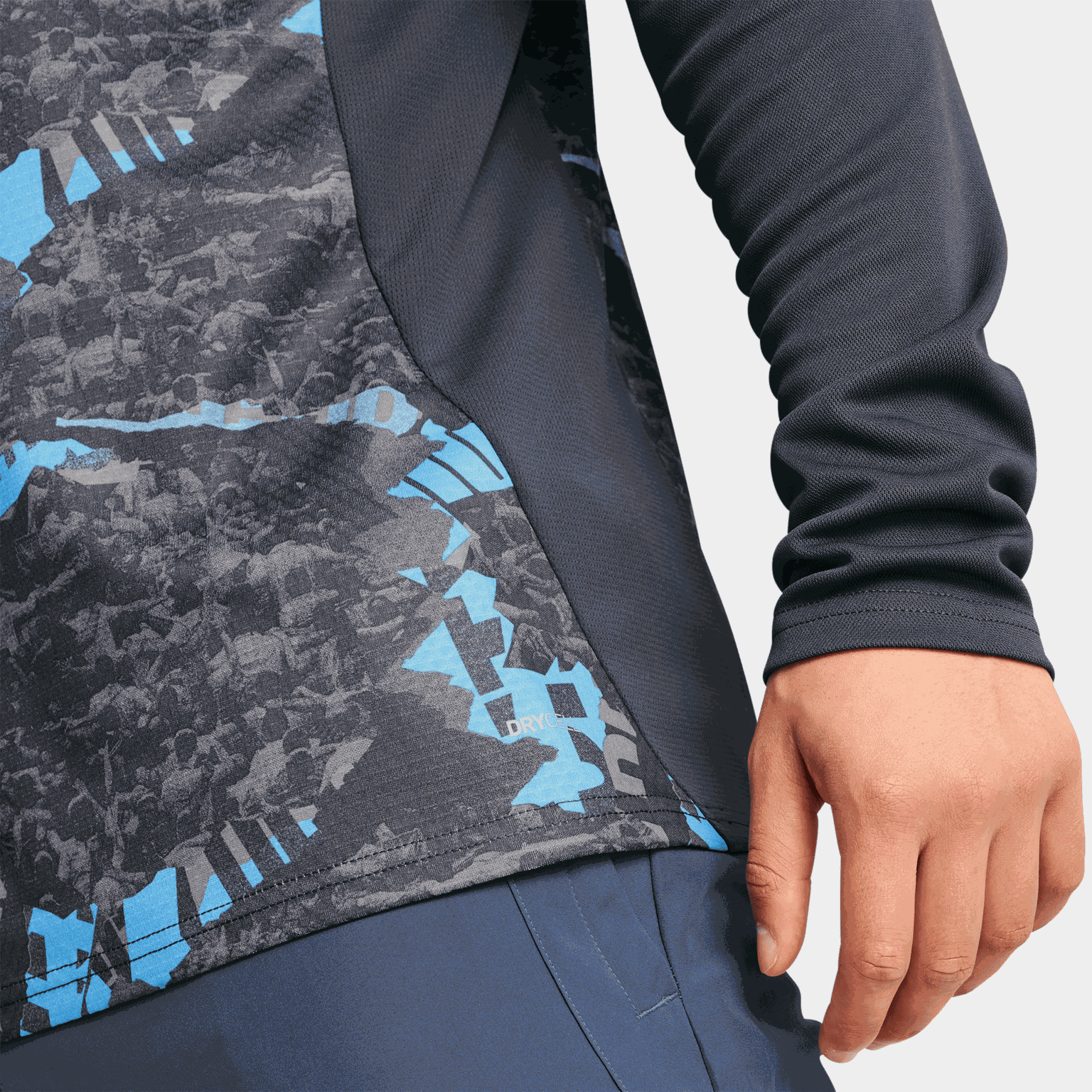Manchester City Prematch 1/4 Zip Top, miesten jalkapallopaita - full image 4