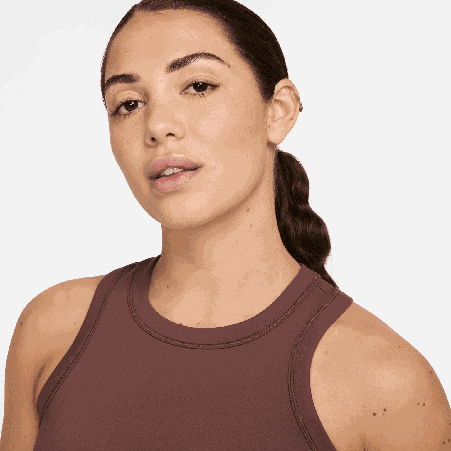 One Fitted Dri-FIT Crop Tank, naisten toppi - full image 3