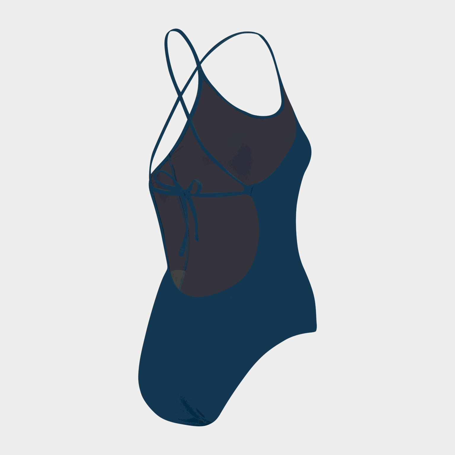 Swim V-Neck Crossback Swimsuit 1P, naisten uimapuku - full image 4