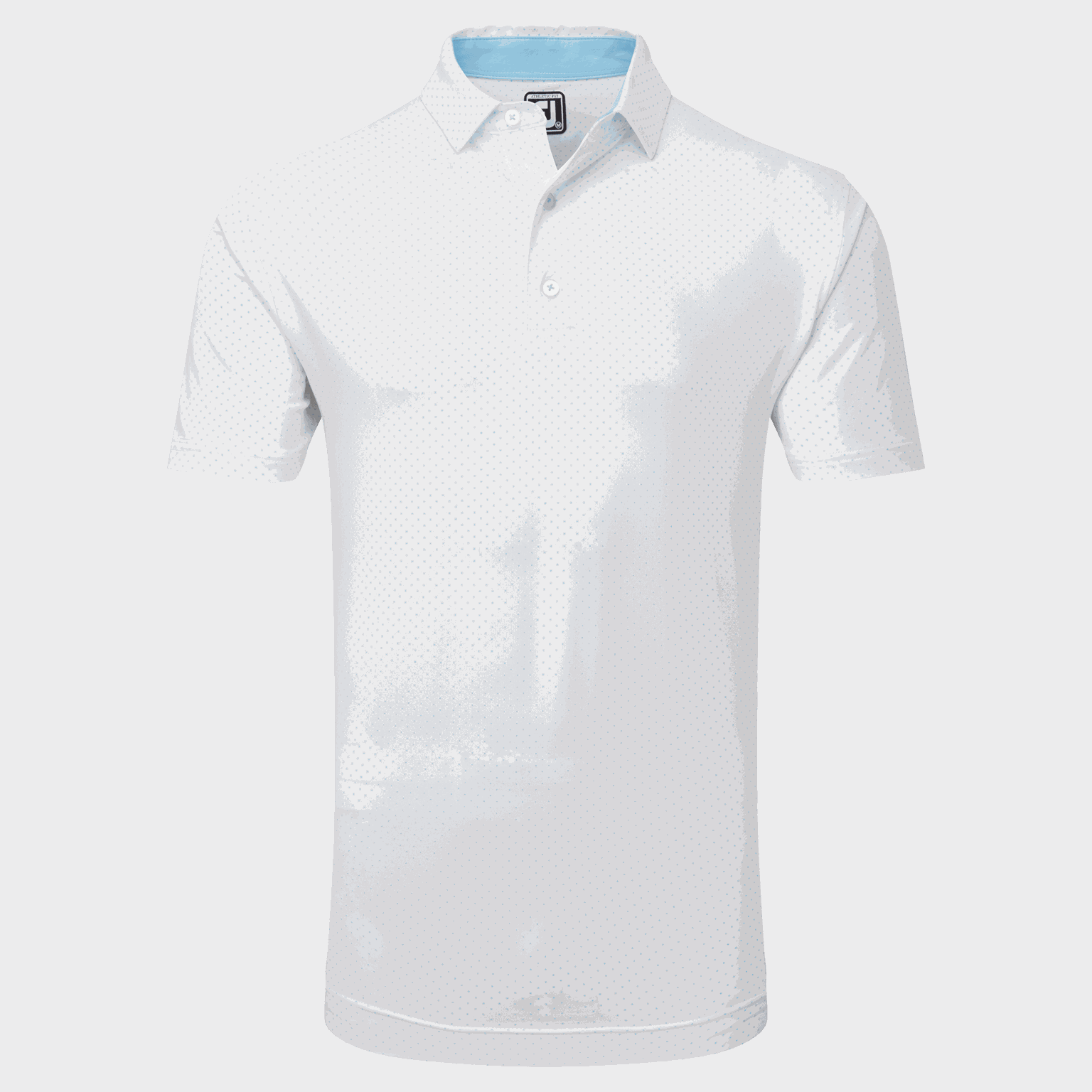 Stretch Lisle Dot Print99, miesten pikeepaita - full image 4