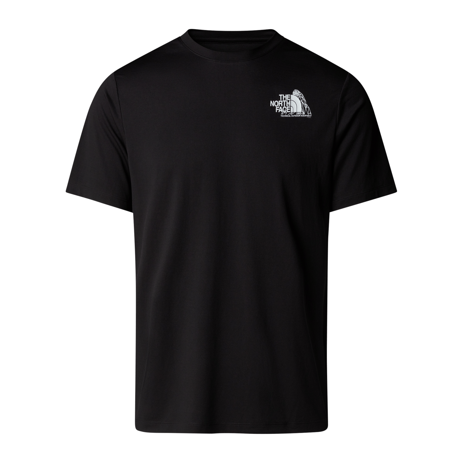 Футболка North Face M 24/7 S/S с графикой, .