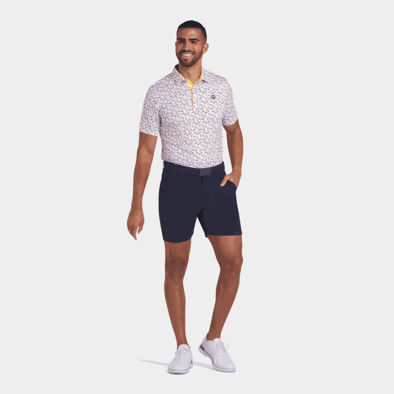 MATTR Paradise Polo, miesten golfpaita - full image 4