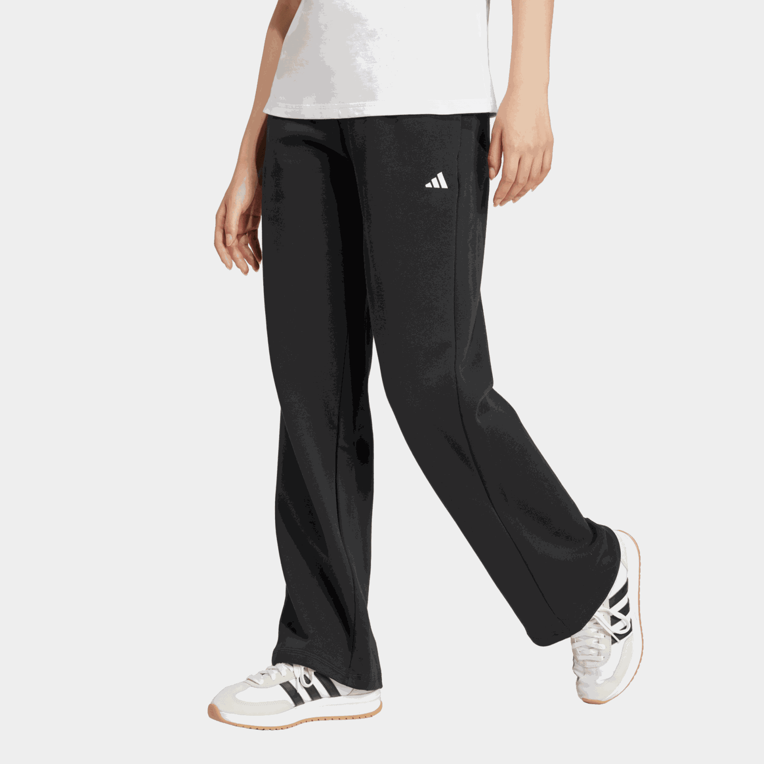 Essentials Small Logo Feel Cozy Open-Hem Joggers, naisten collegehousut - full image 1