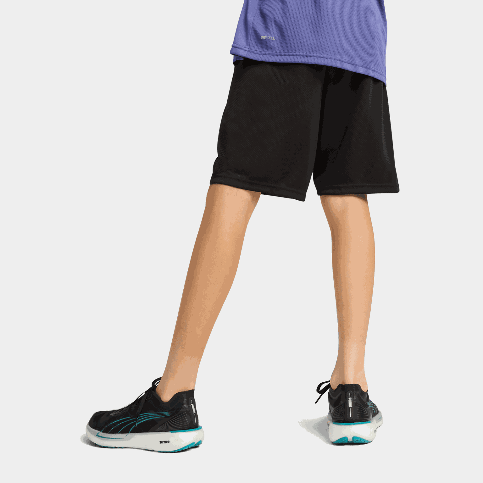 Active Sports Graphic Poly Shorts, nuorten shortsit - full image 2