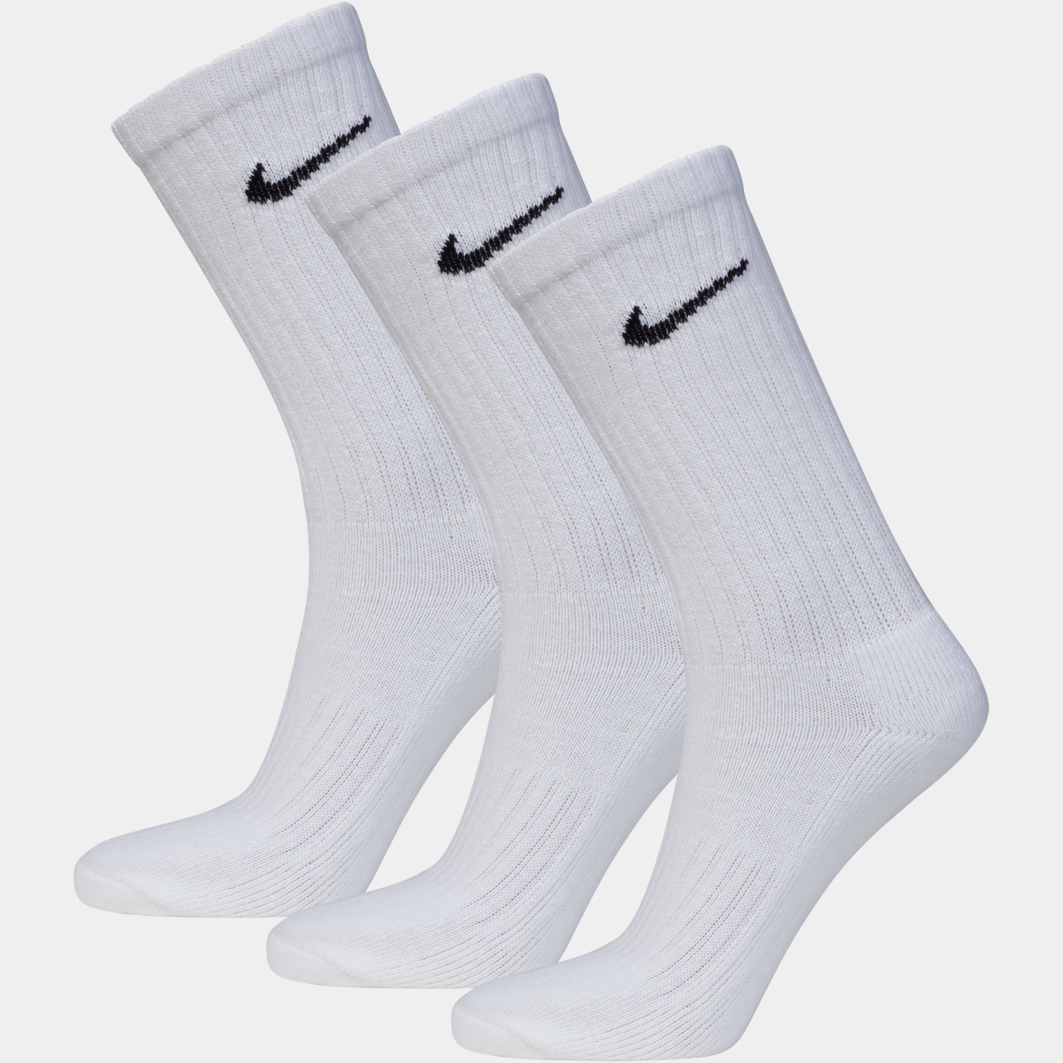 3PK Cushioned, pitkät treenisukat - full image 1