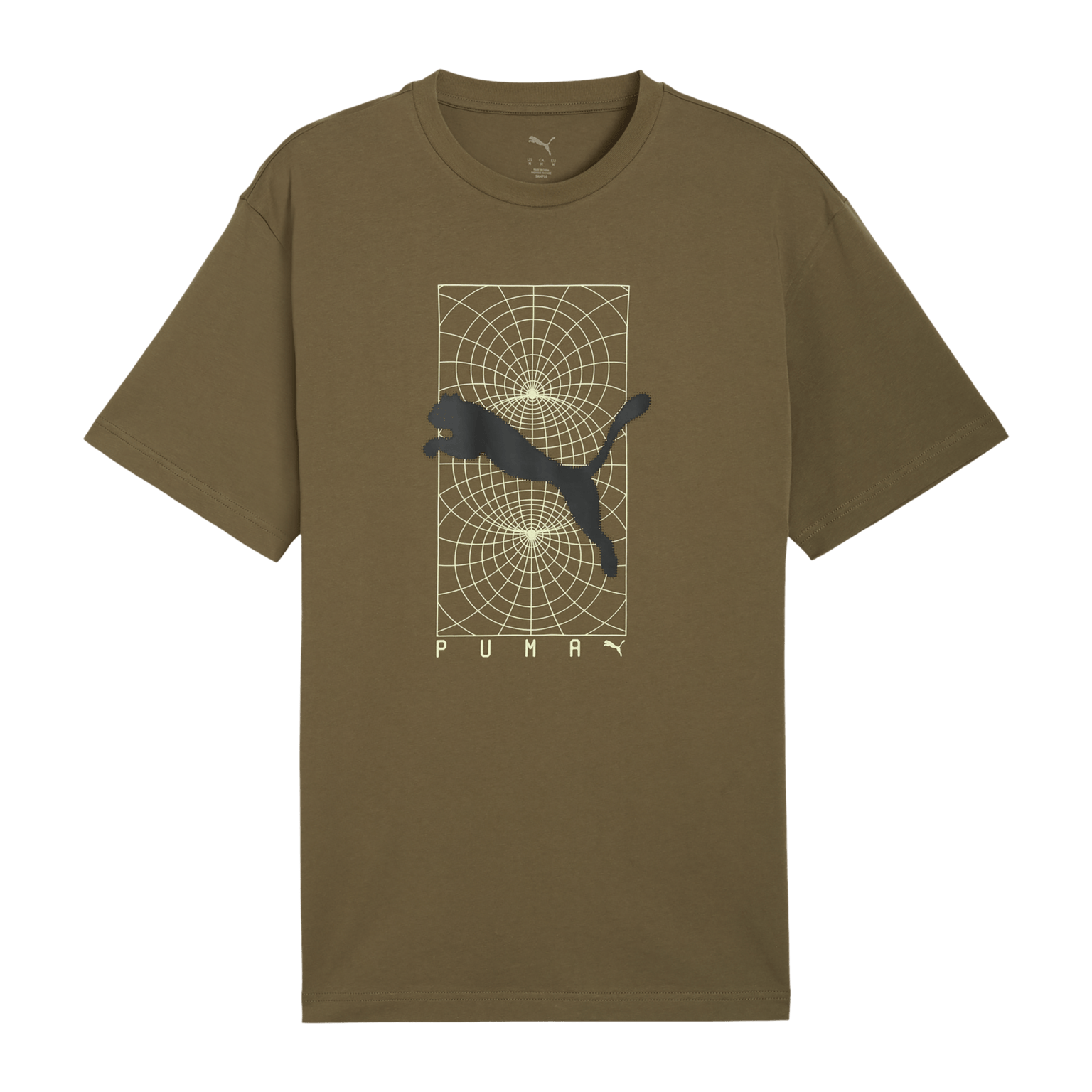 Puma PUMATECH Свободная футболка с рисунком