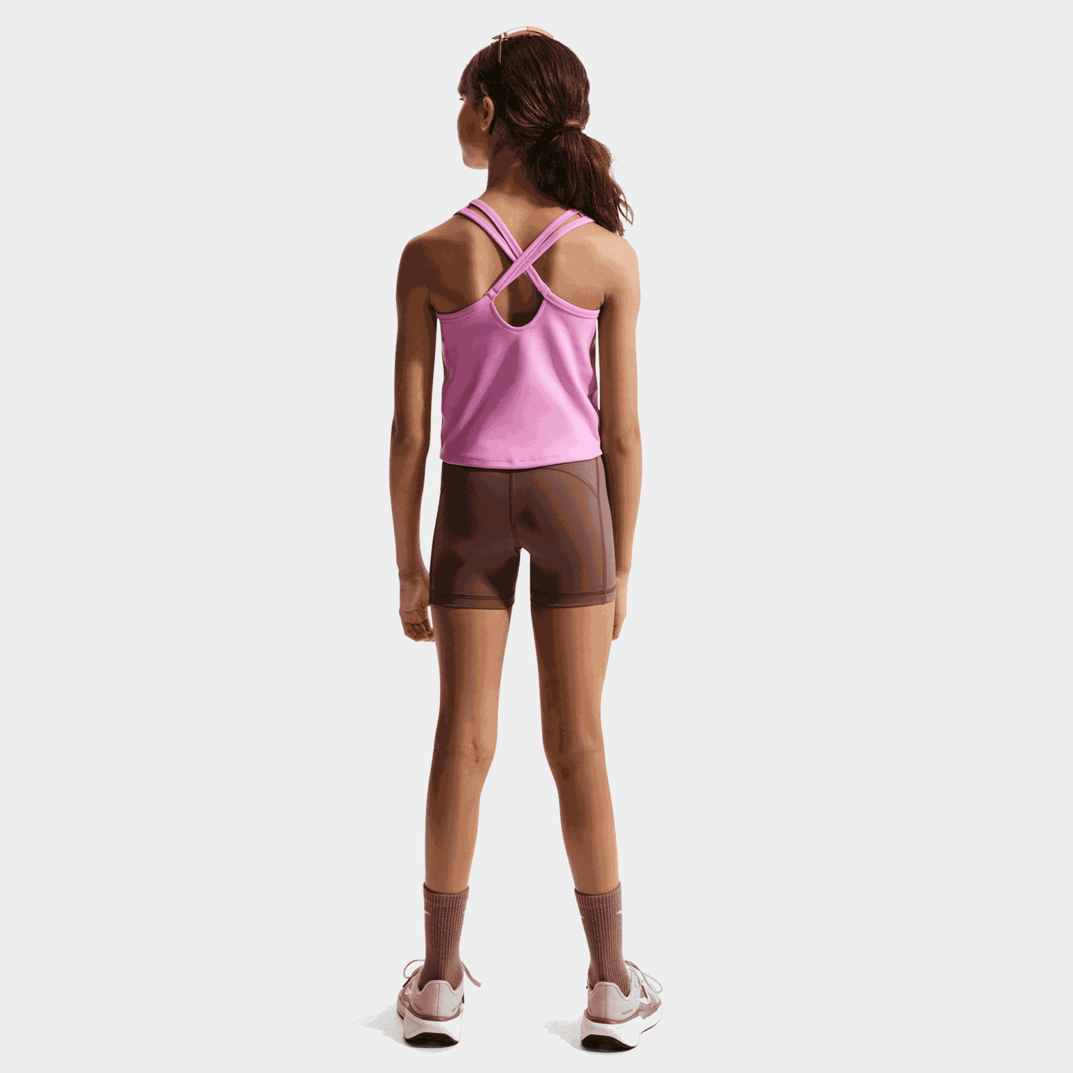 One Fitted Top Singlet Girls, tyttöjen hihaton paita - full image 2