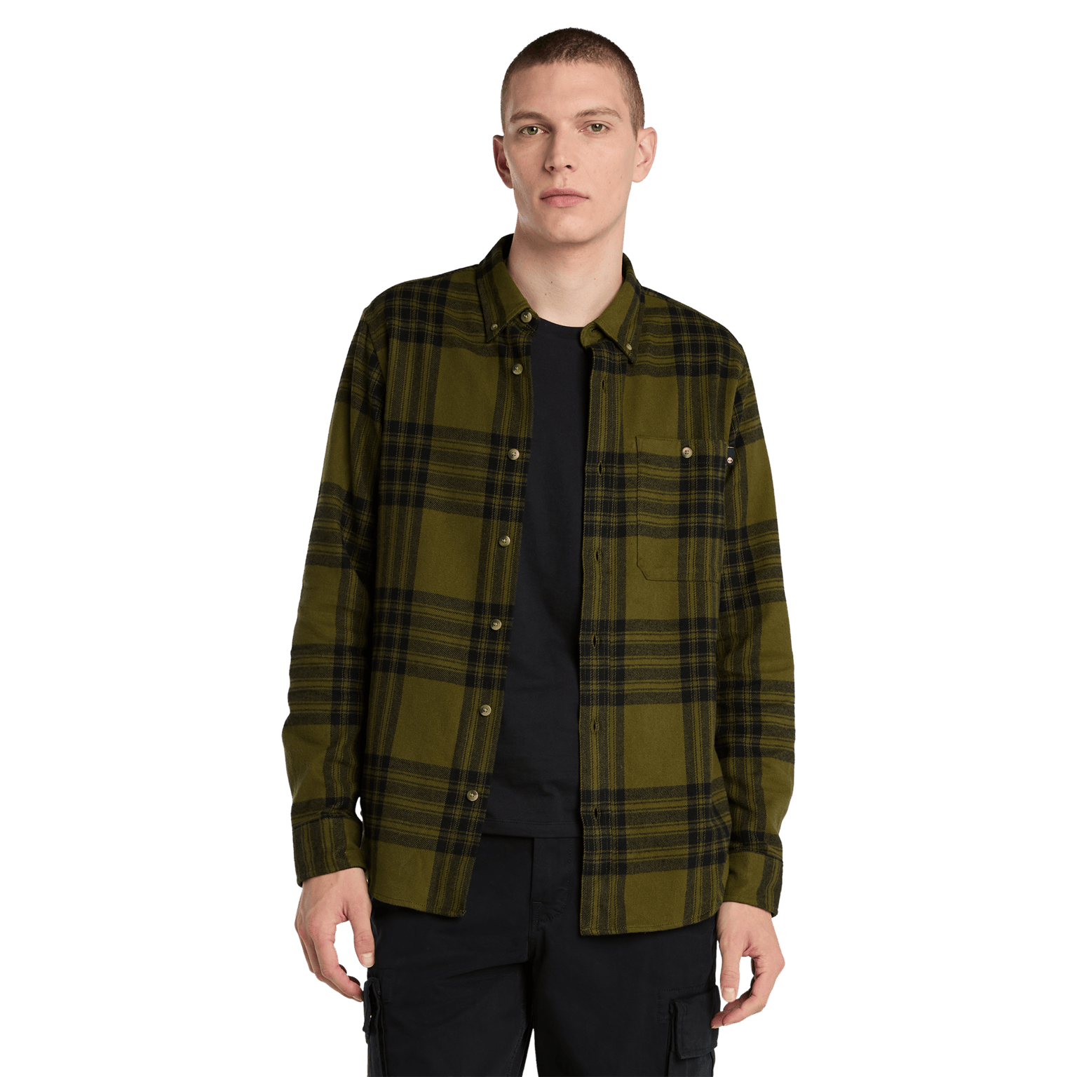 Timberland Midweight Flannel Chec, фланелевая рубашка