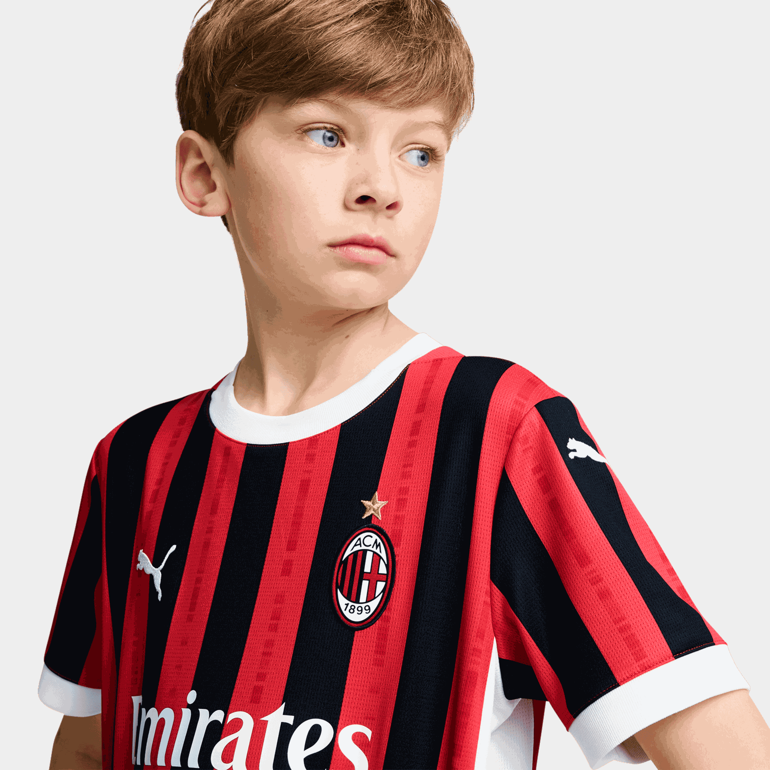 AC Milan Home Jersey Replica, nuorten jalkapalloasu - full image 3