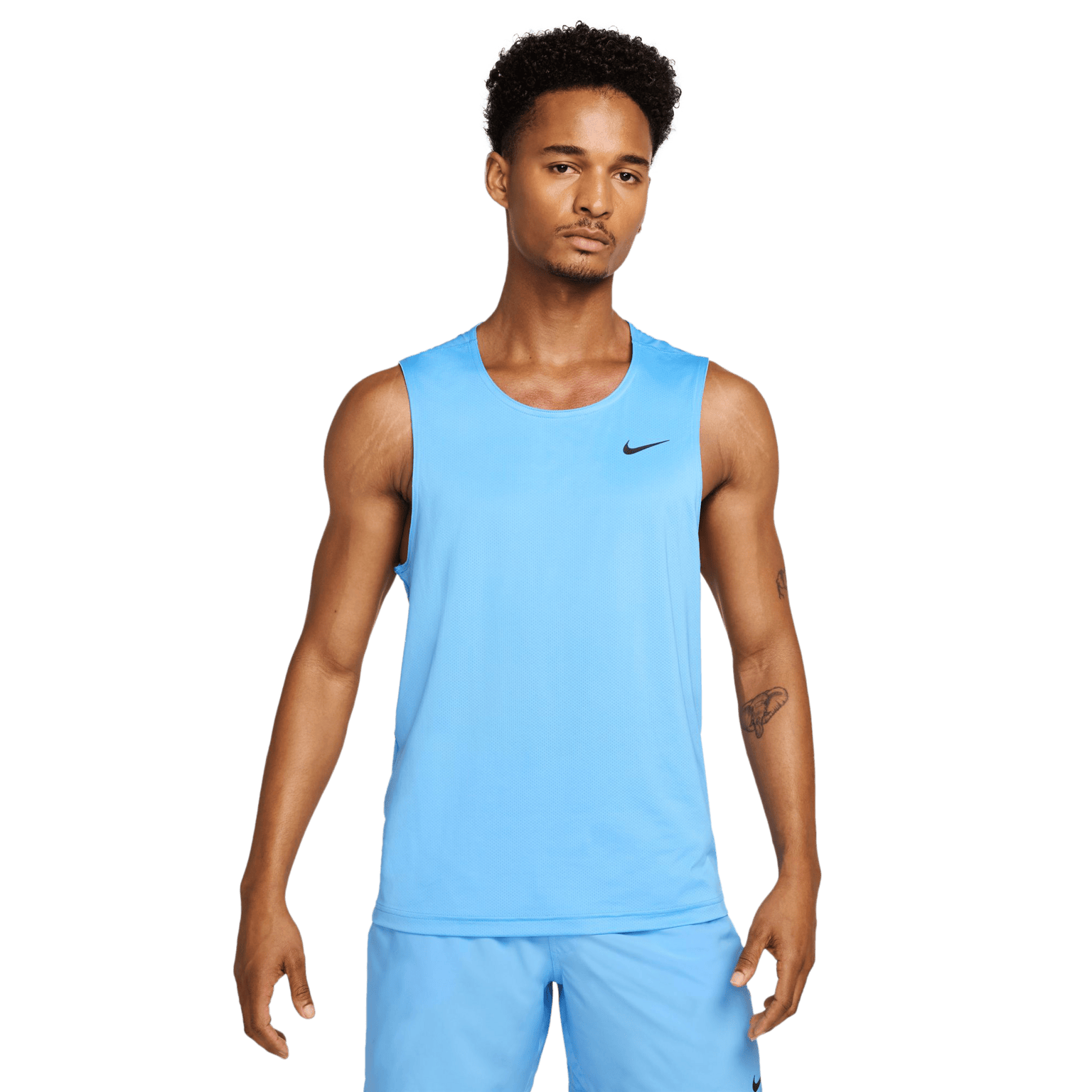 Nike Dri-FIT Ready Tank, мужская тренировочная рубашка без рукавов