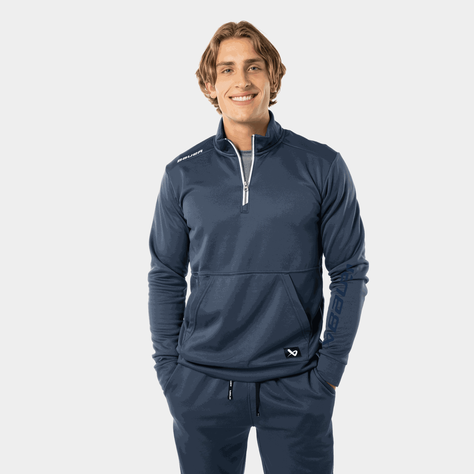 S23 Team Fleece 1/2 Zip 25/26, aikuisten paita - full image 2