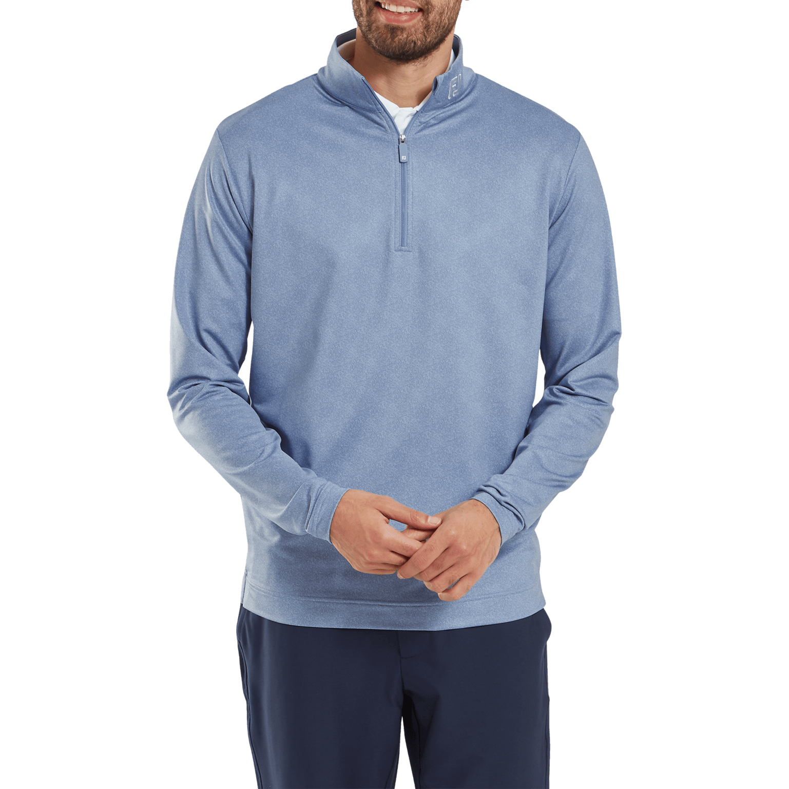 Мужская рубашка для гольфа Footjoy Chill-Out99 с крапчатым принтом