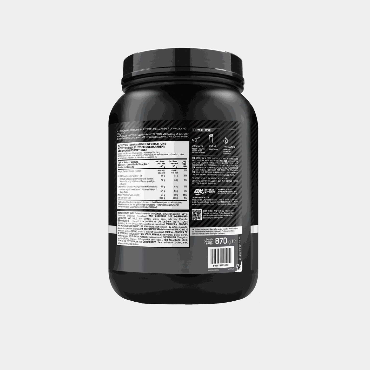 Whey Vanilla, proteiinijauhe - full image 4