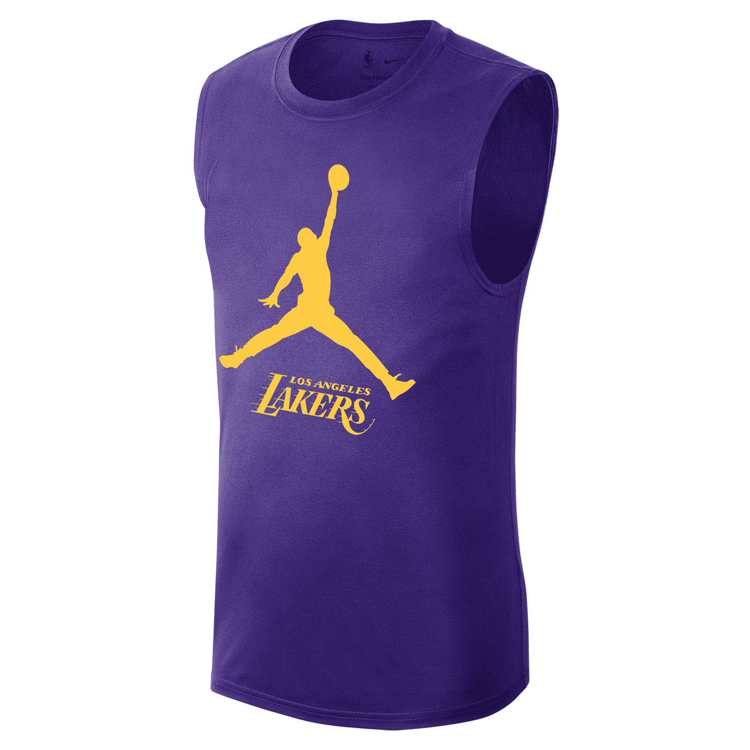 Мужская баскетбольная футболка без рукавов Nike LA Lakers Essential NBA Jordan