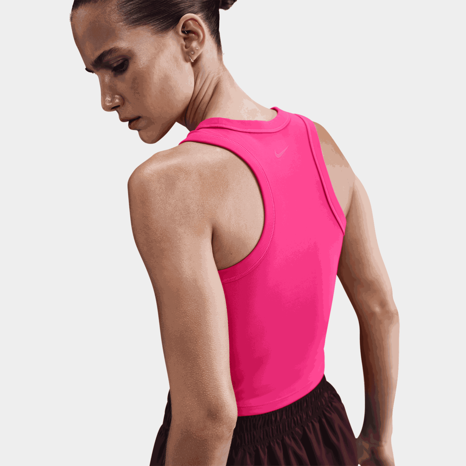 One Fitted Dri-FIT Crop Tank, naisten toppi - full image 2