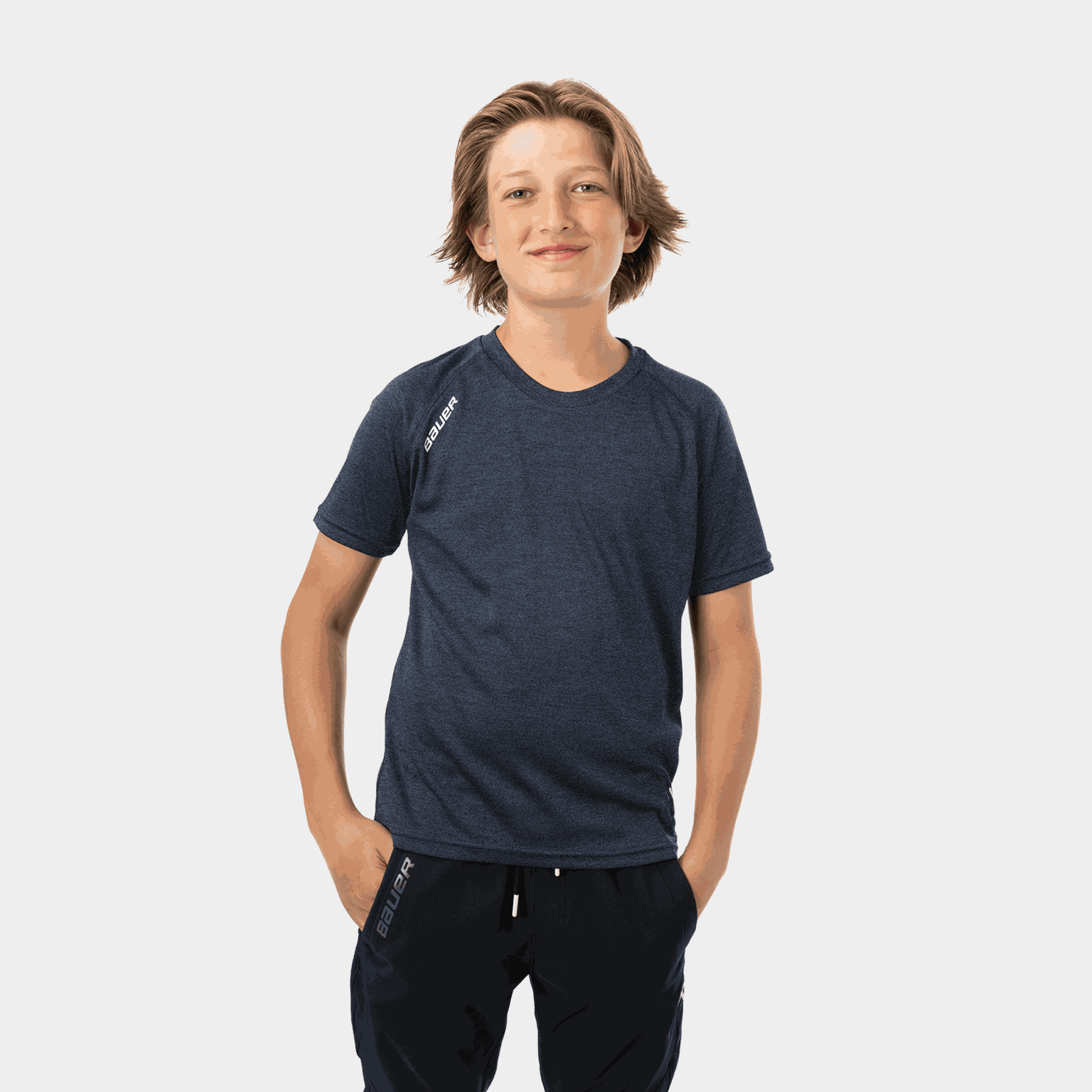 S24 Team Short Sleeve Tech Tee 26/27, lasten treenipaita - full image 2
