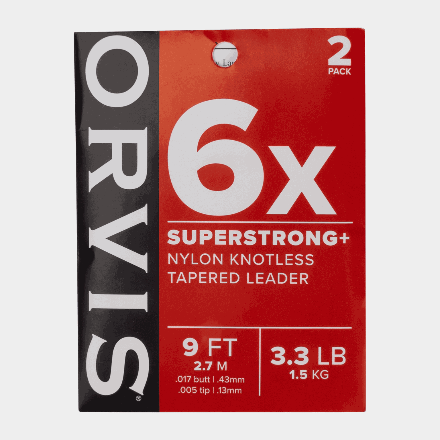 Super Strong Plus Leaders 9' 6x, peruke - full image 1