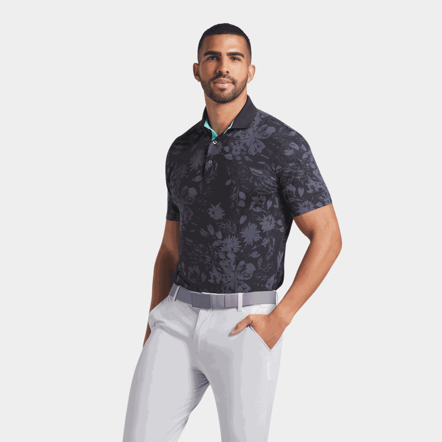 MATTR Rose Polo, miesten golfpaita - full image 1