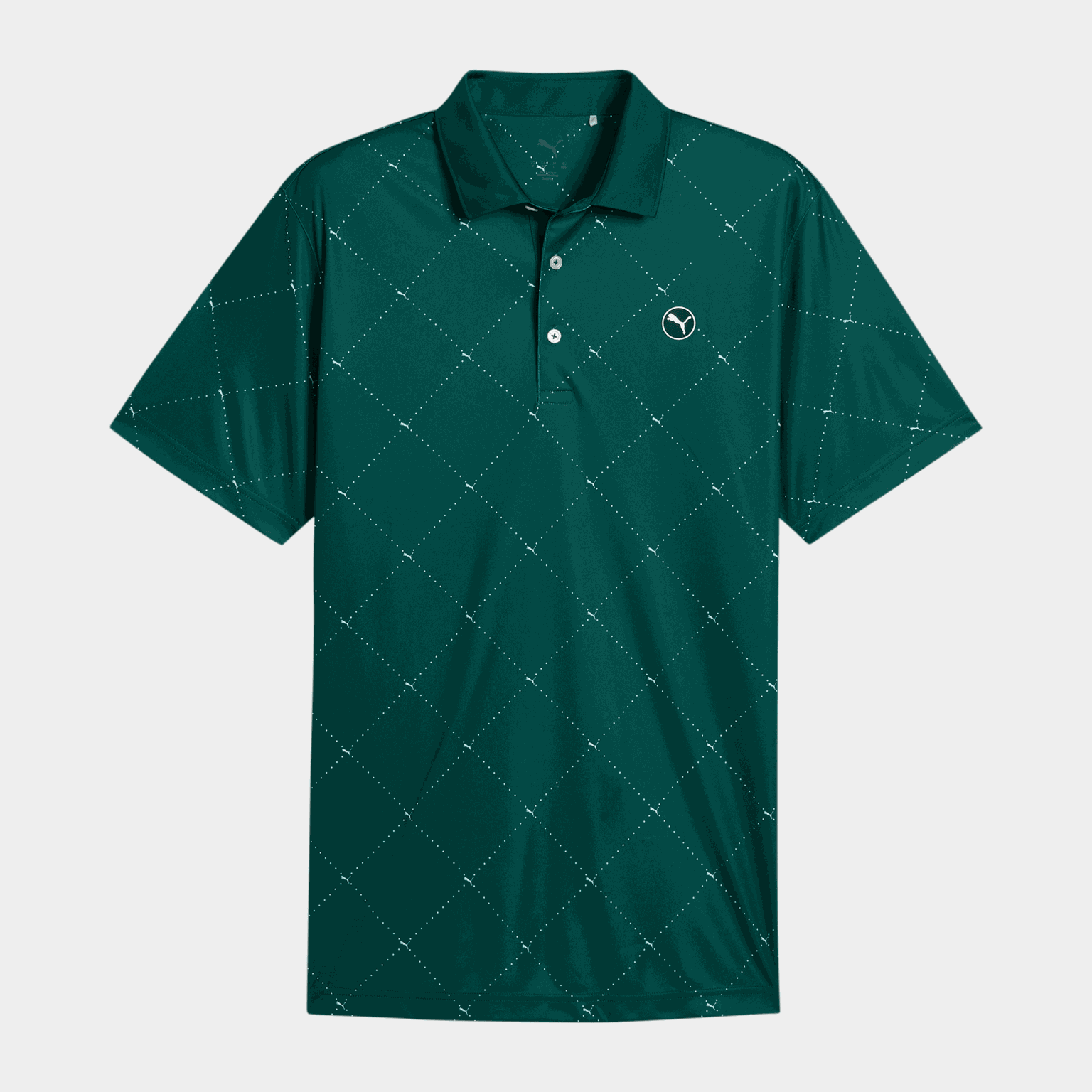 Pure 2.0 Argyle Polo, miesten golfpaita - full image 1