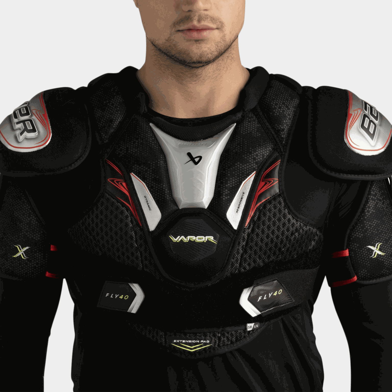 S25 Vapor FLY40 Shoulder Pad, aikuisten hartiasuoja 26/27 - full image 1