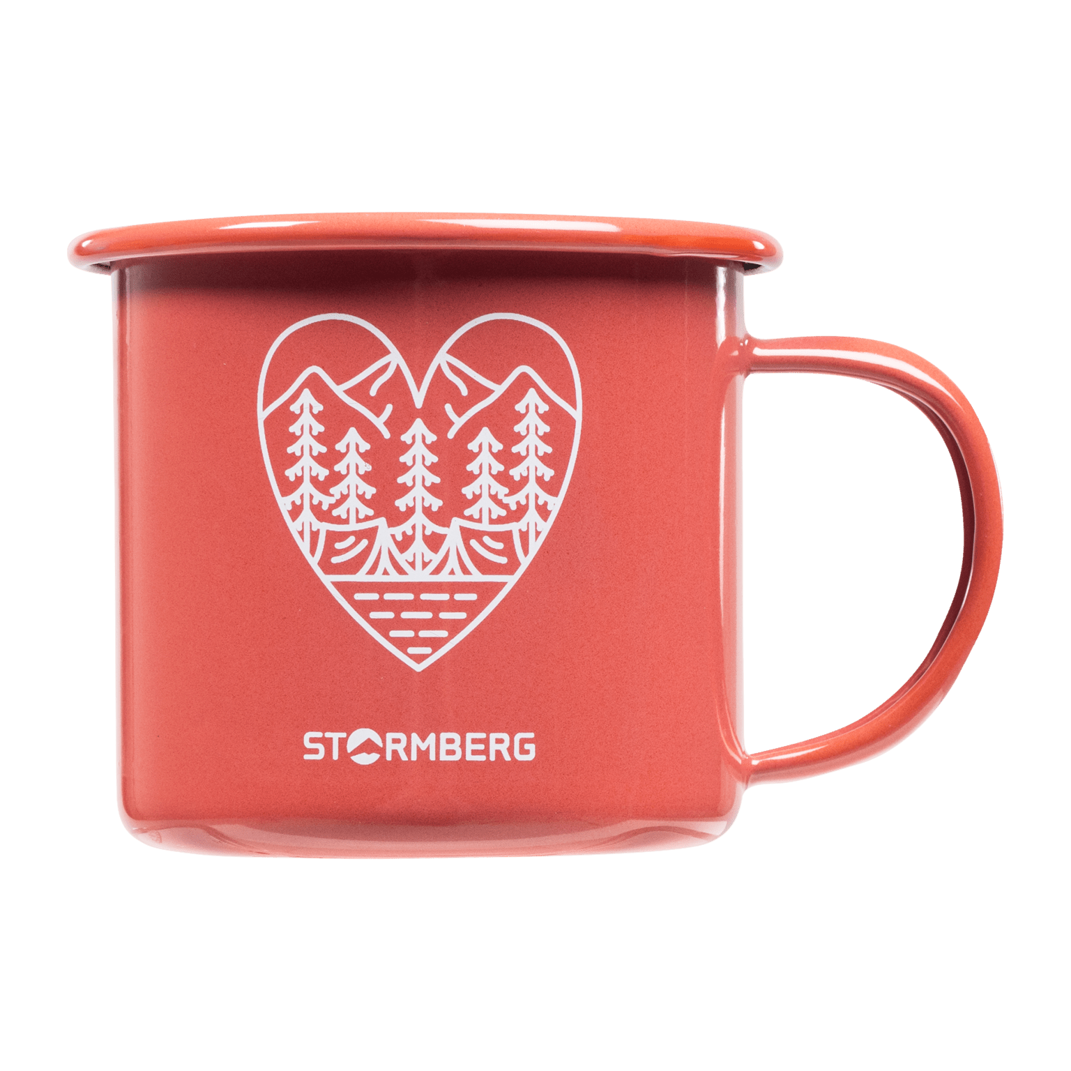 Stormberg Enamel Cup 0, 35л, эмалированная кружка