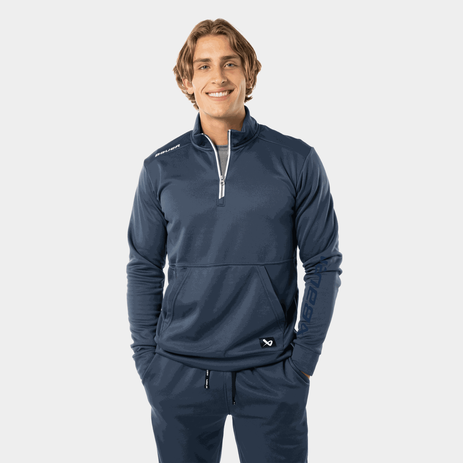 S23 Team Fleece 1/2 Zip 25/26, aikuisten paita - full image 1