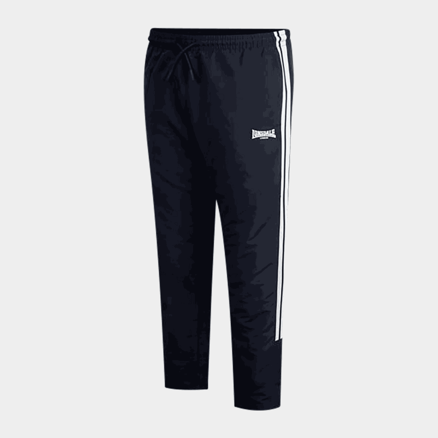 2 Stripe Open Hem Woven Bottoms, miesten collegehousut - full image 3