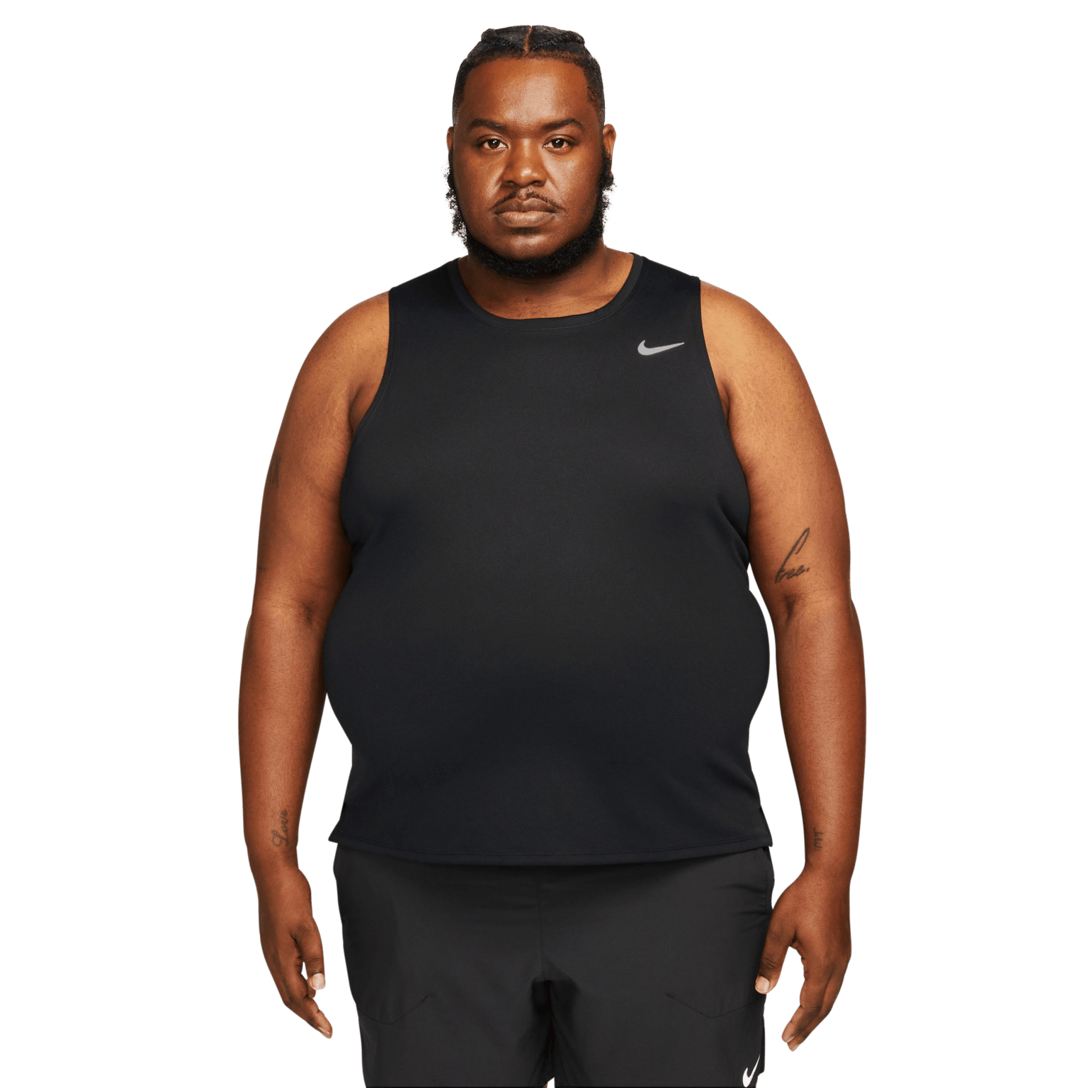 Nike Dri-FIT Miler Tank, мужская тренировочная рубашка без рукавов