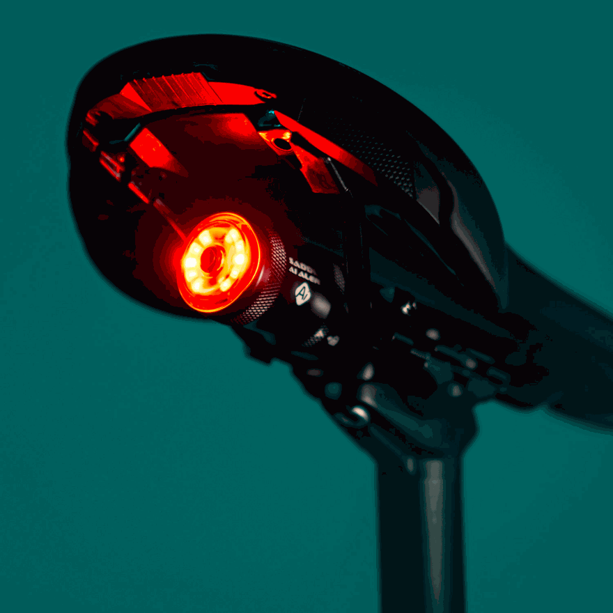 Saddle Rear Bikelight AI Alert, pyörän takavalo - full image 4